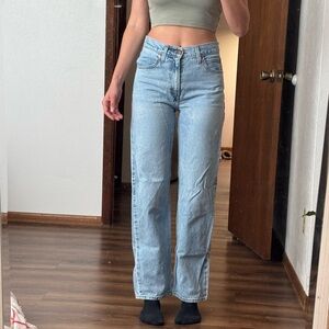Levi’s baggy dad jeans